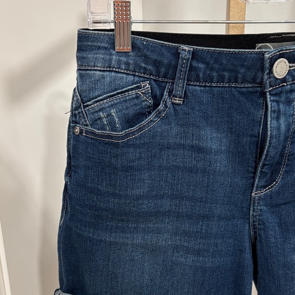 Wit & Wisdom Dark Blue Jean Shorts - Picture 3 of 4